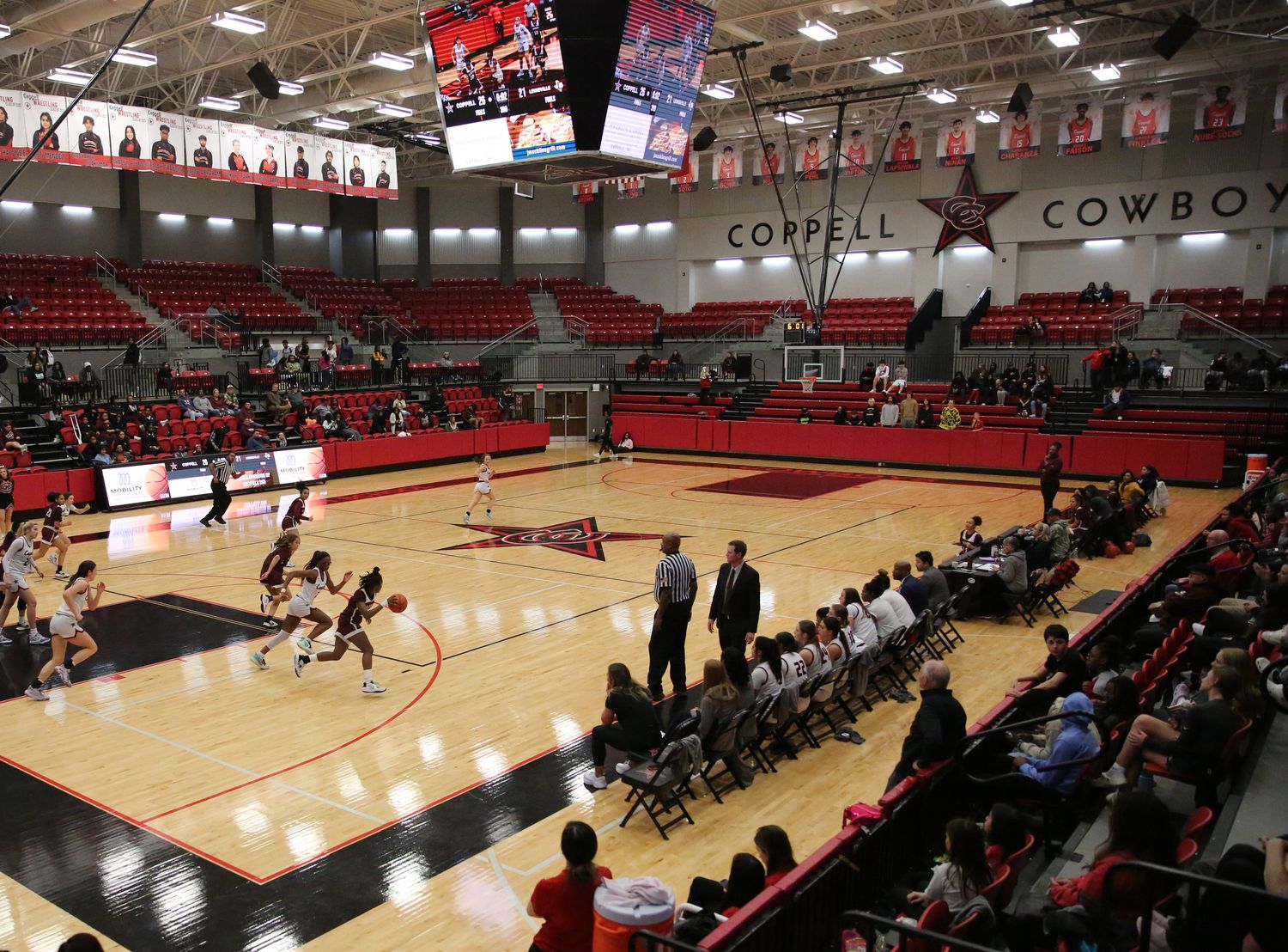 Coppell Lewisville Texas girls basketball 012423 Brian McLean 4